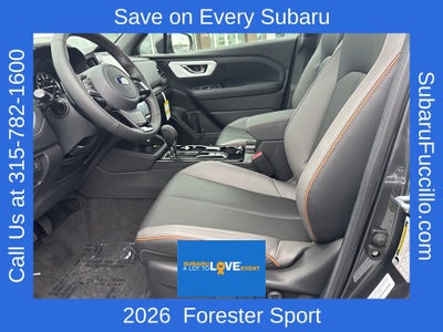 2026 Subaru FORESTER Sport Onyx Edition