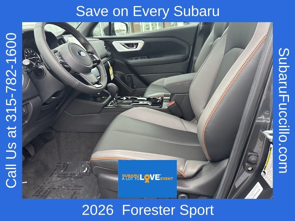 2026 Subaru FORESTER Sport Onyx Edition