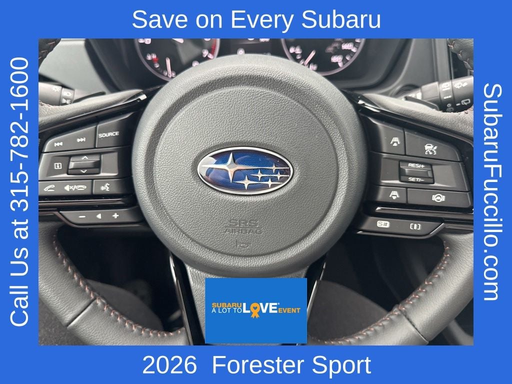 2026 Subaru FORESTER Sport Onyx Edition