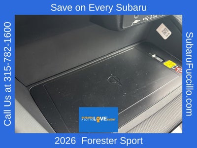 2026 Subaru FORESTER Sport Onyx Edition