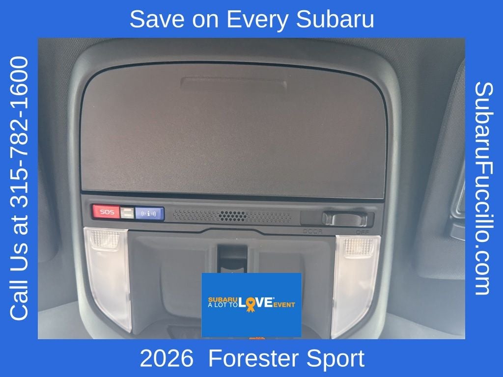 2026 Subaru FORESTER Sport Onyx Edition