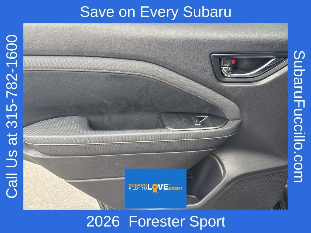 2026 Subaru FORESTER Sport Onyx Edition