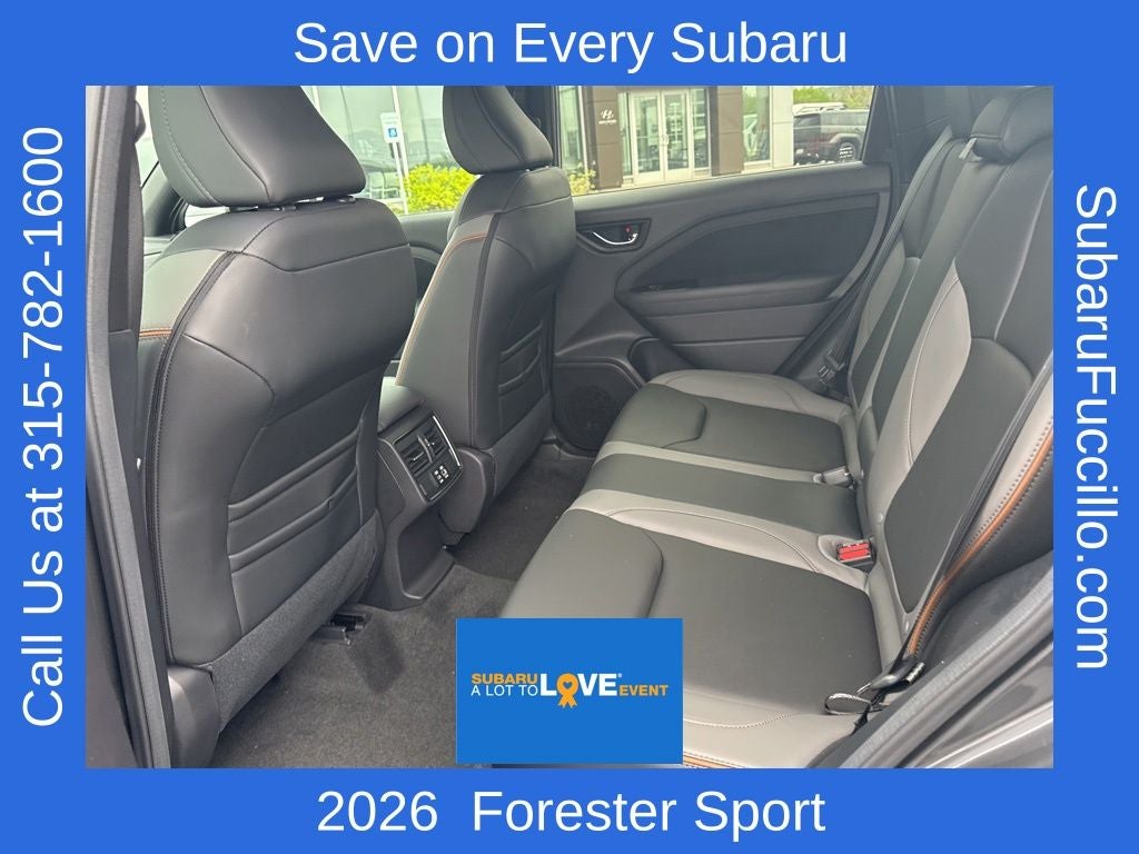 2026 Subaru FORESTER Sport Onyx Edition