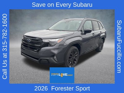 2026 Subaru FORESTER Sport Onyx Edition