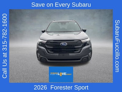 2026 Subaru FORESTER Sport Onyx Edition