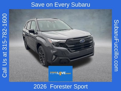 2026 Subaru FORESTER Sport Onyx Edition
