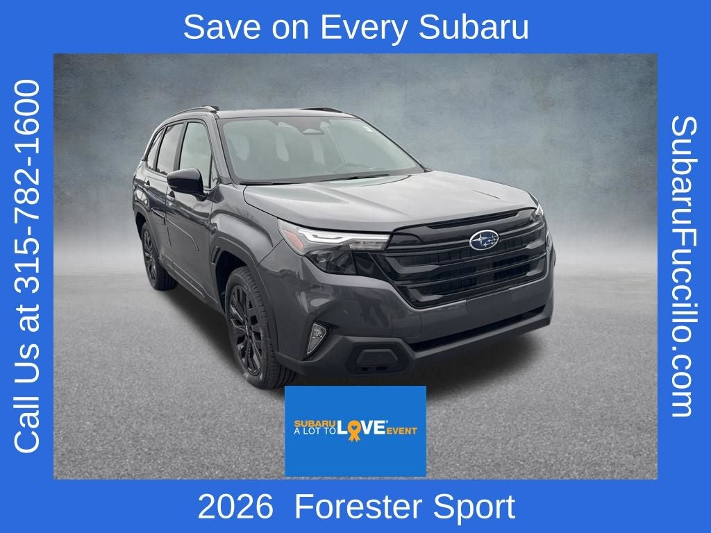 2026 Subaru FORESTER Sport Onyx Edition