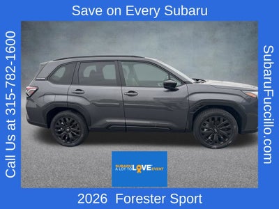 2026 Subaru FORESTER Sport Onyx Edition