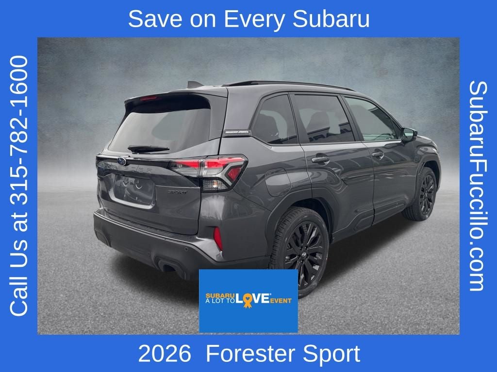 2026 Subaru FORESTER Sport Onyx Edition