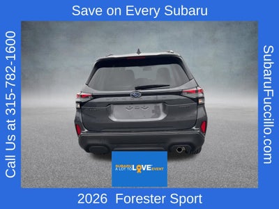 2026 Subaru FORESTER Sport Onyx Edition