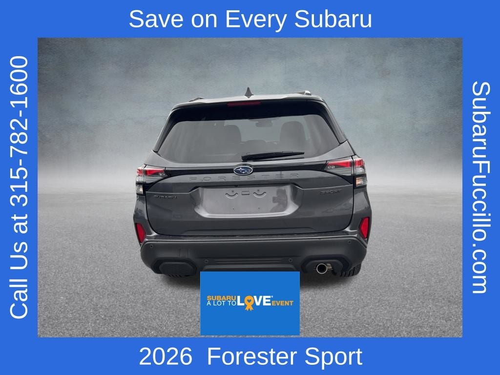 2026 Subaru FORESTER Sport Onyx Edition