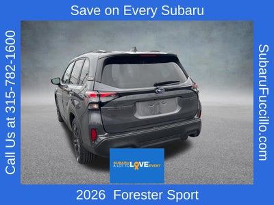 2026 Subaru FORESTER Sport Onyx Edition