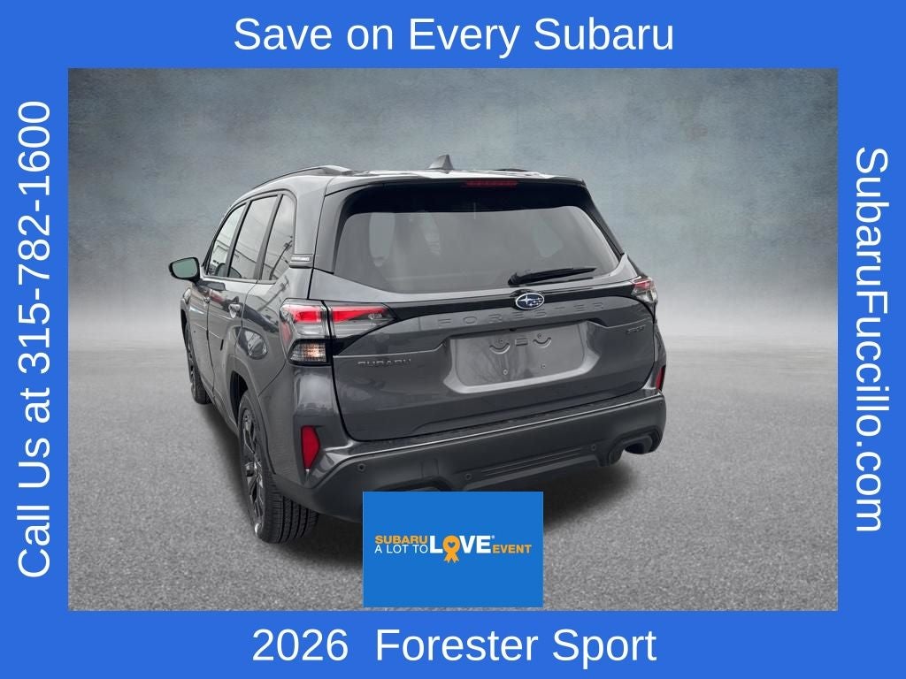 2026 Subaru FORESTER Sport Onyx Edition