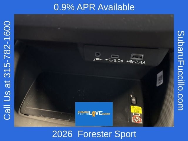 2026 Subaru FORESTER Sport