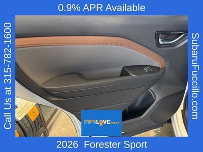 2026 Subaru FORESTER Sport