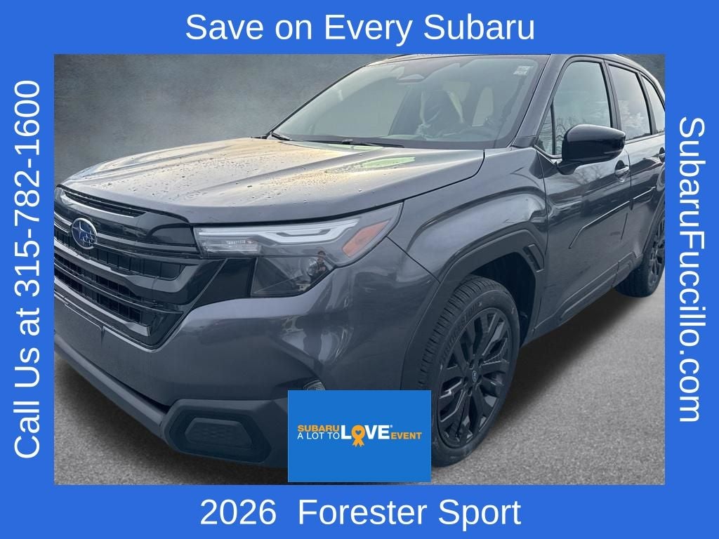 2026 Subaru FORESTER Sport Onyx Edition