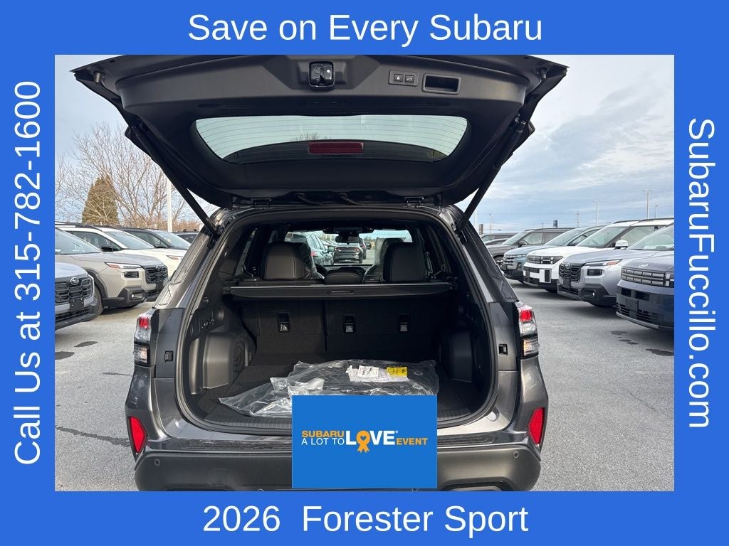 2026 Subaru FORESTER Sport Onyx Edition