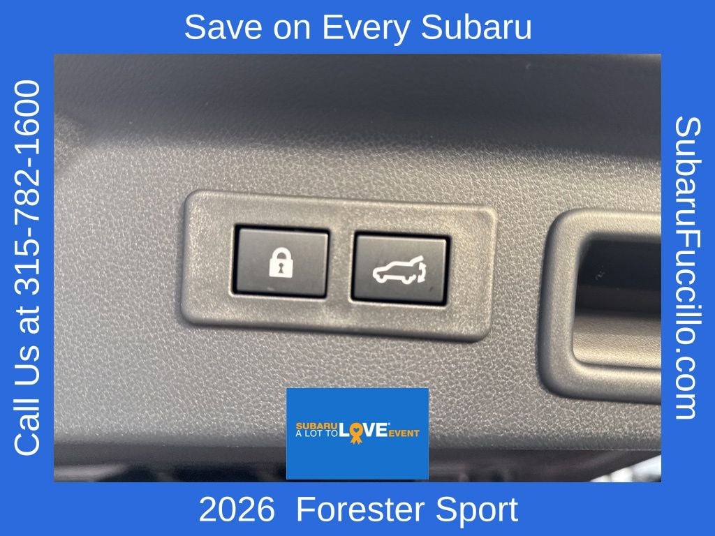 2026 Subaru FORESTER Sport Onyx Edition