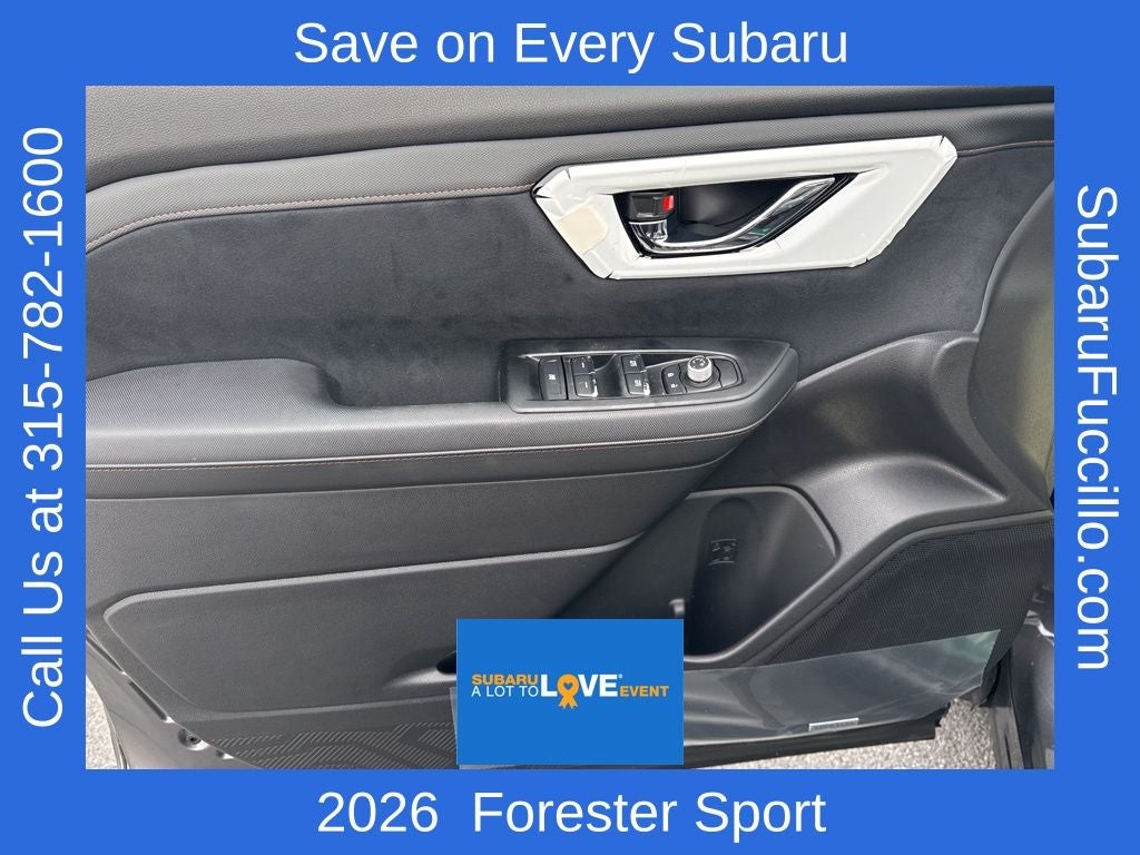 2026 Subaru FORESTER Sport Onyx Edition
