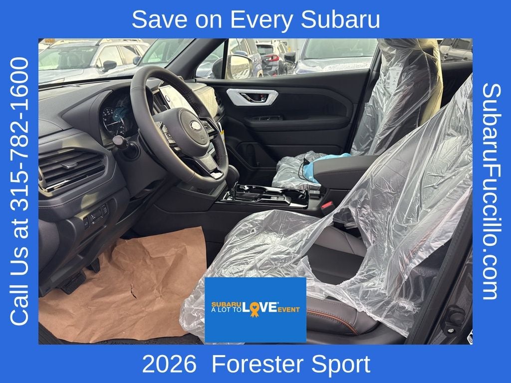 2026 Subaru FORESTER Sport Onyx Edition