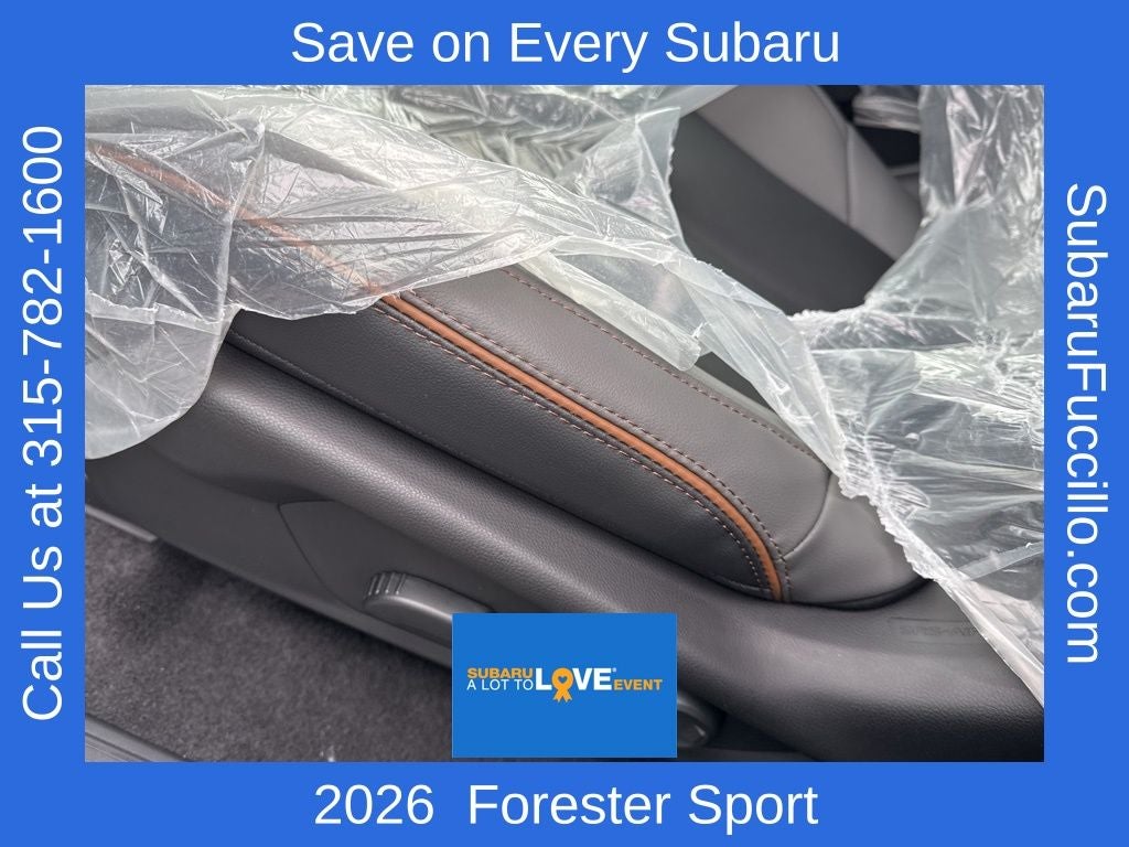 2026 Subaru FORESTER Sport Onyx Edition