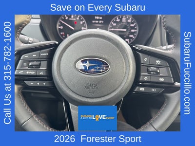 2026 Subaru FORESTER Sport Onyx Edition