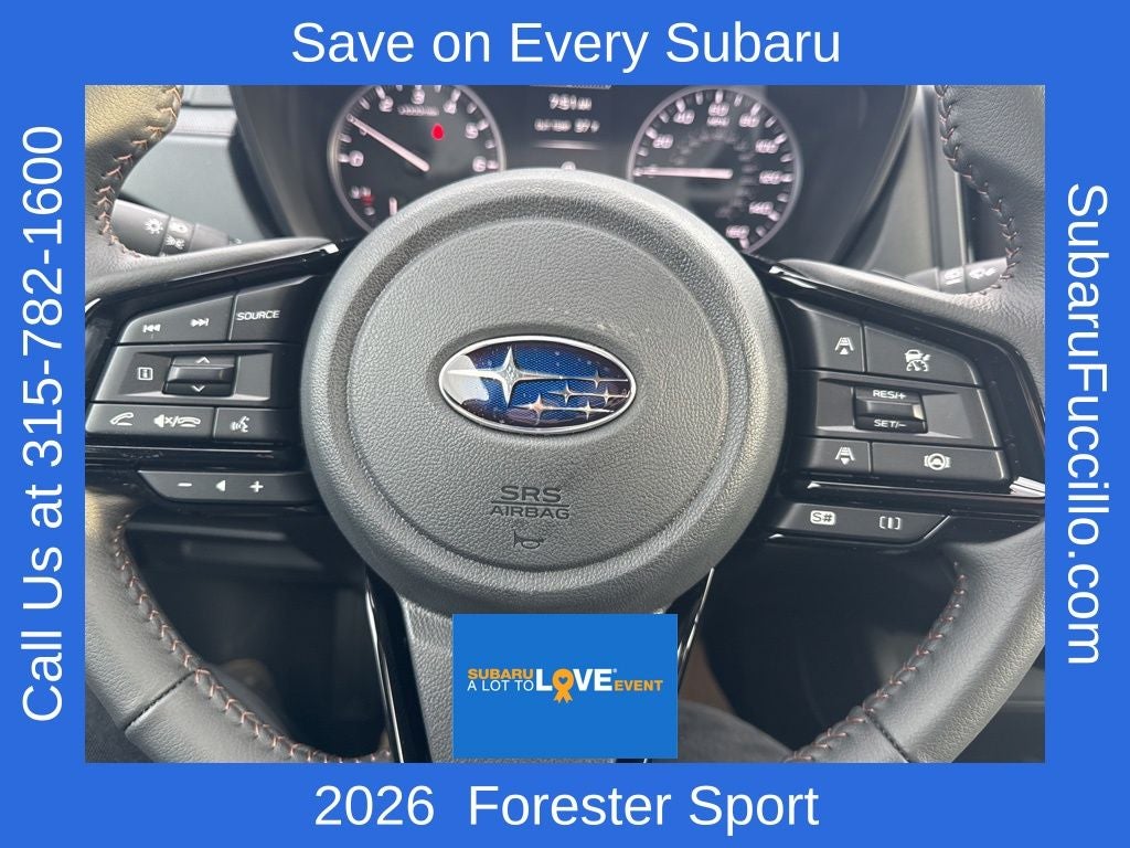 2026 Subaru FORESTER Sport Onyx Edition