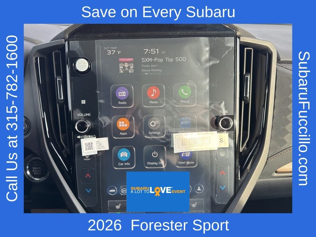 2026 Subaru FORESTER Sport Onyx Edition