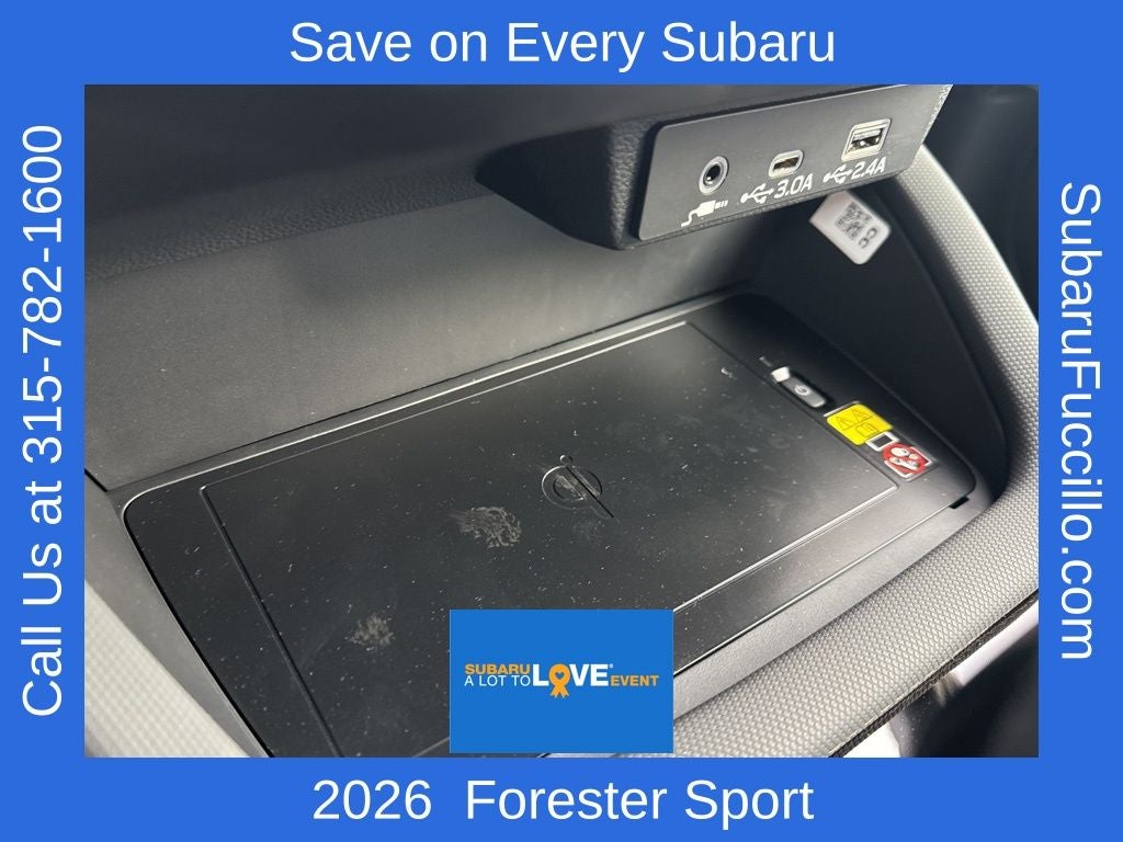 2026 Subaru FORESTER Sport Onyx Edition