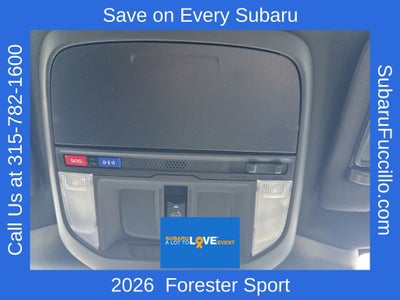 2026 Subaru FORESTER Sport Onyx Edition