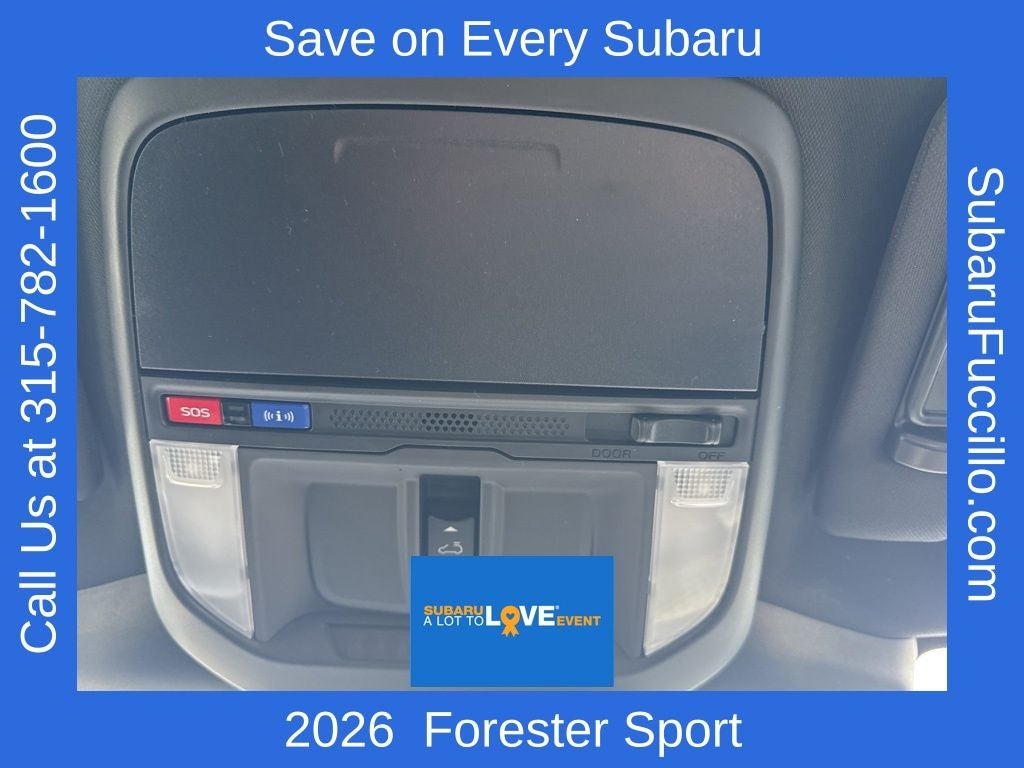 2026 Subaru FORESTER Sport Onyx Edition