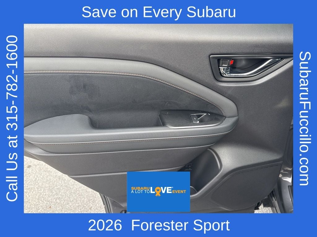 2026 Subaru FORESTER Sport Onyx Edition
