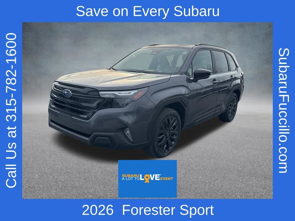 2026 Subaru FORESTER Sport Onyx Edition