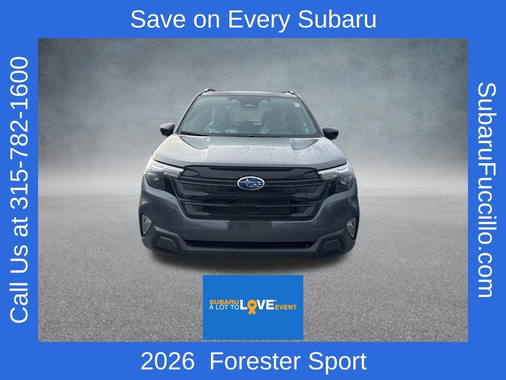 2026 Subaru FORESTER Sport Onyx Edition