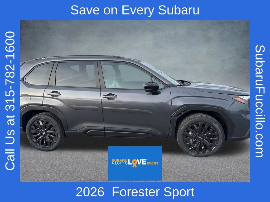 2026 Subaru FORESTER Sport Onyx Edition