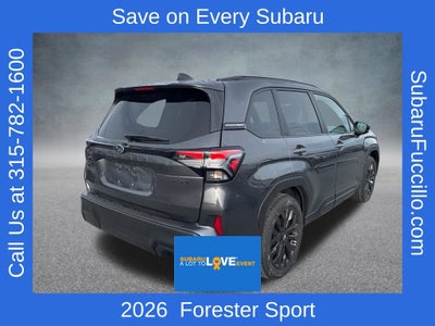 2026 Subaru FORESTER Sport Onyx Edition