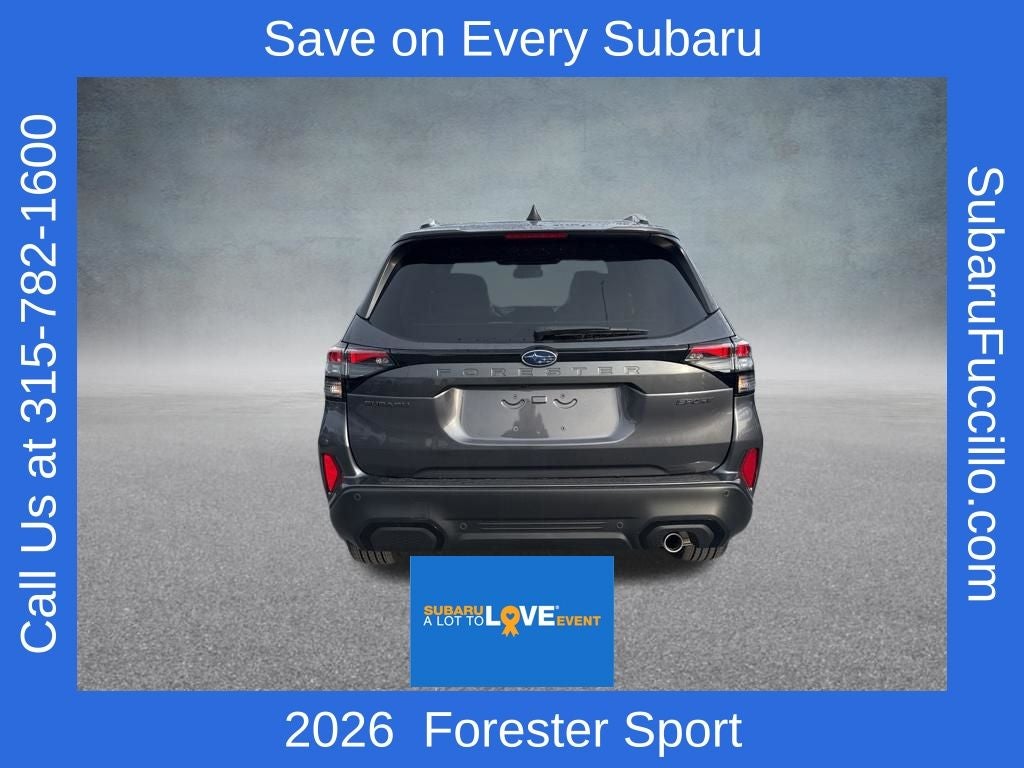 2026 Subaru FORESTER Sport Onyx Edition
