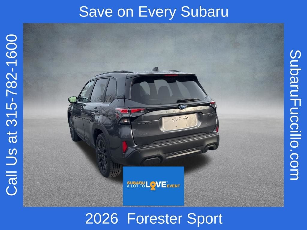 2026 Subaru FORESTER Sport Onyx Edition