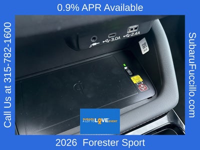 2026 Subaru FORESTER Sport