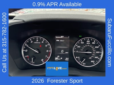 2026 Subaru FORESTER Sport