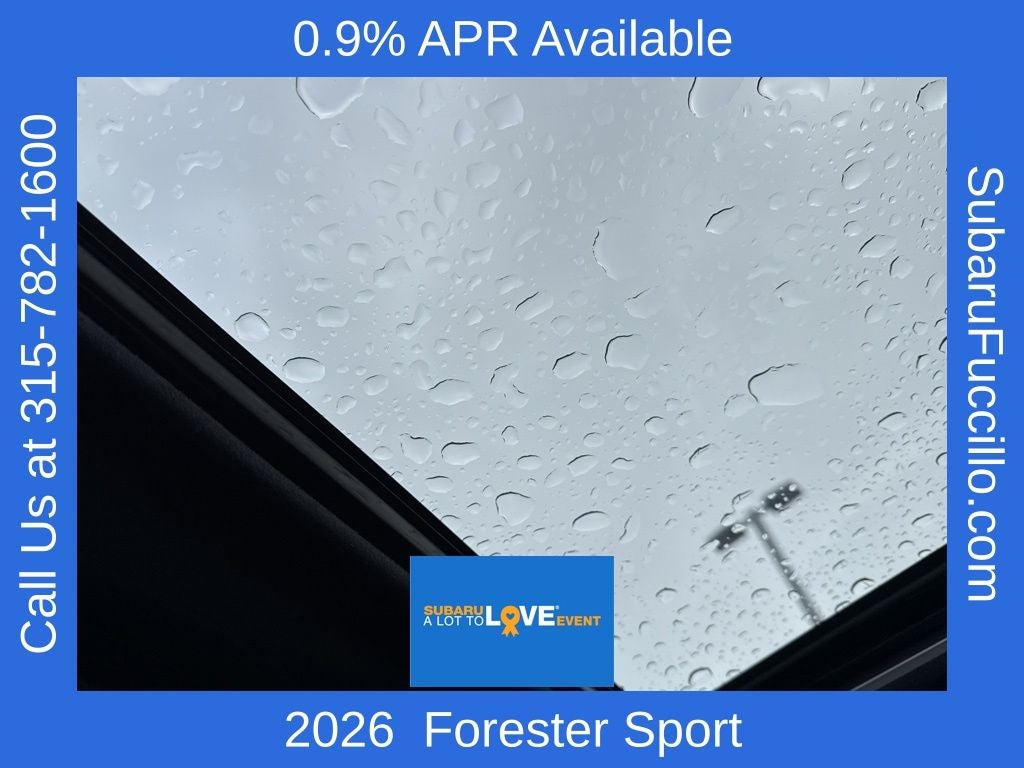 2026 Subaru FORESTER Sport