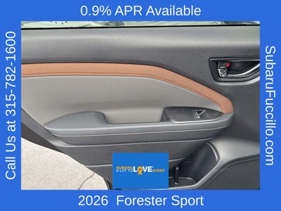 2026 Subaru FORESTER Sport
