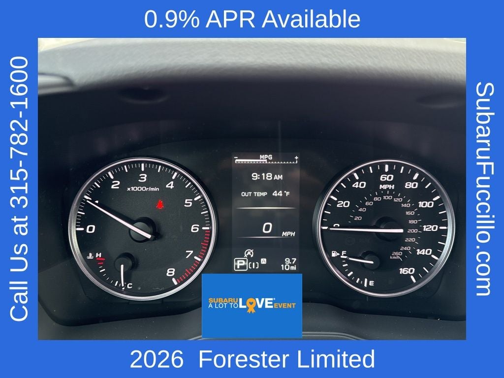 2026 Subaru FORESTER Limited