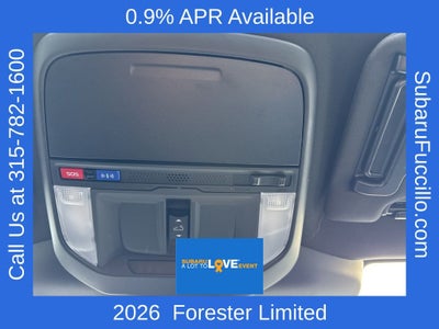 2026 Subaru FORESTER Limited