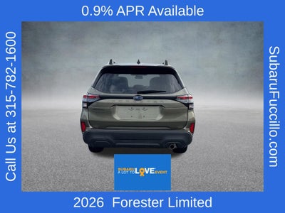 2026 Subaru FORESTER Limited