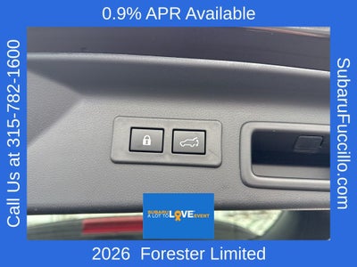 2026 Subaru FORESTER Limited