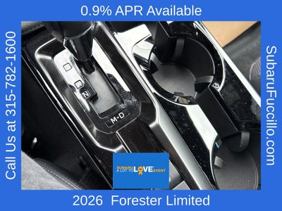 2026 Subaru FORESTER Limited