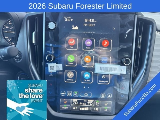 2026 Subaru FORESTER Limited