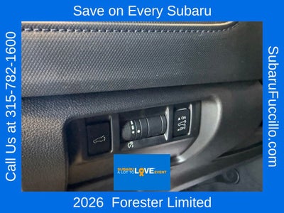 2026 Subaru FORESTER Limited