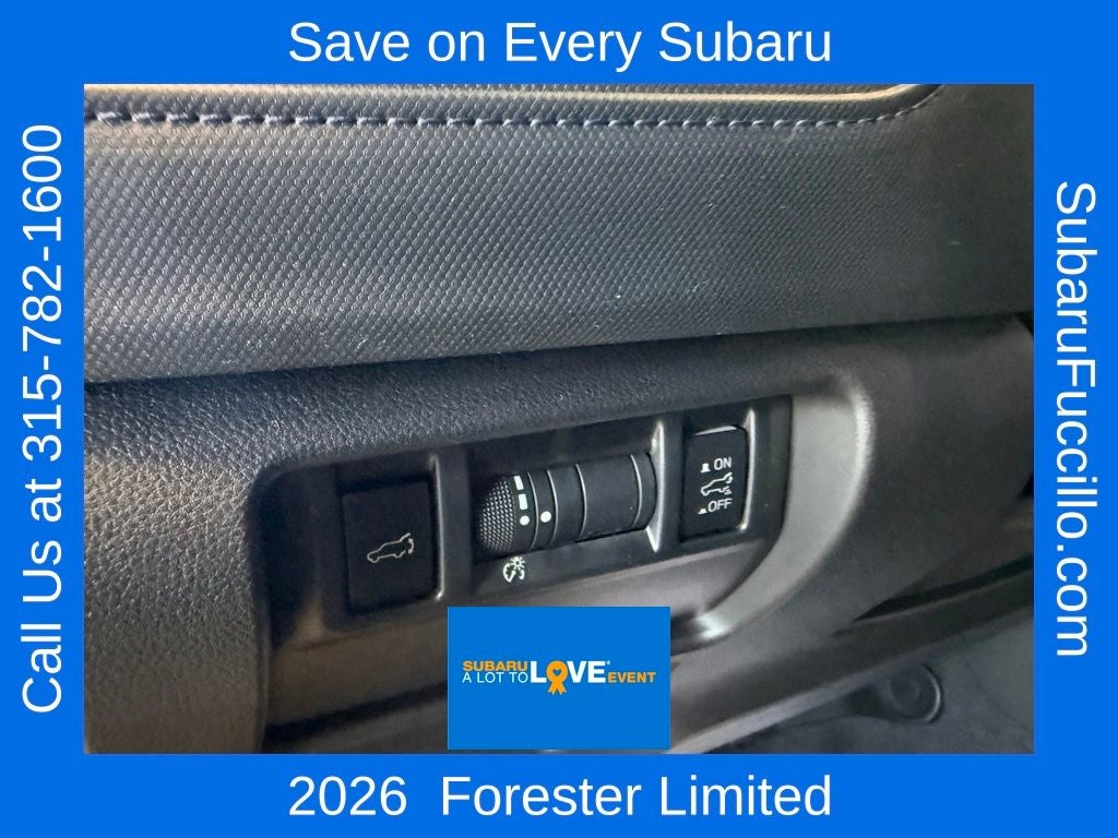 2026 Subaru FORESTER Limited